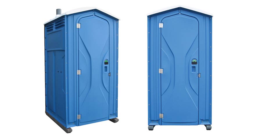 Long-term porta potty units on site in El Toro, California